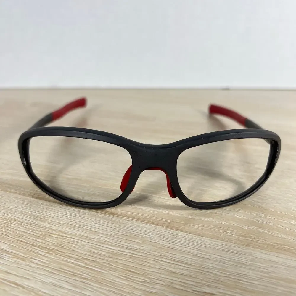 Tag Heuer 115/130 TH 6002 902 Sunglasses Sports Frames Only Gray Red 61-18